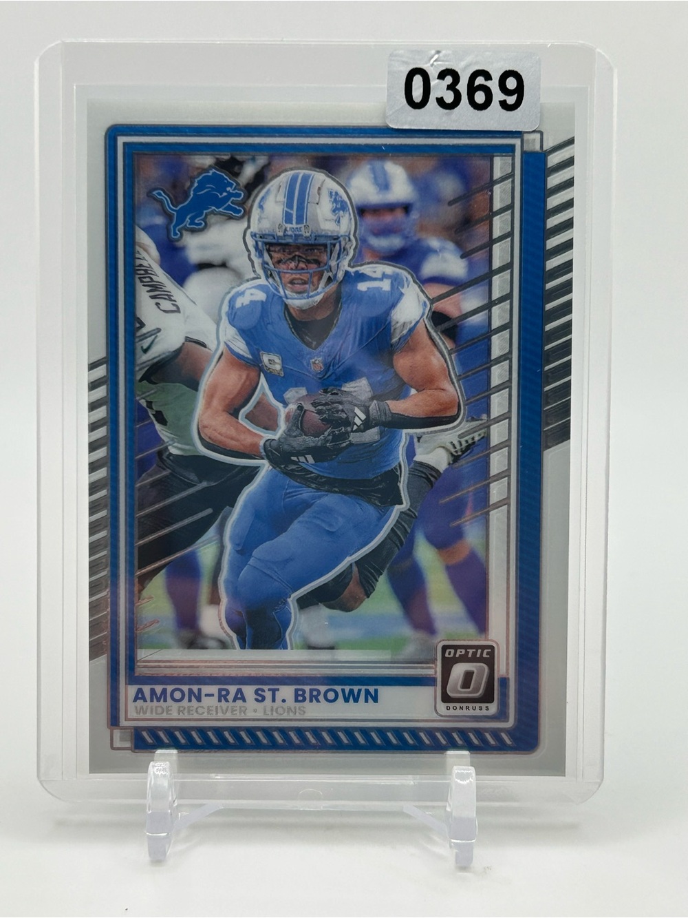 Amon-Ra St. Brown Detroit Lions Football Trading Card 🏈
